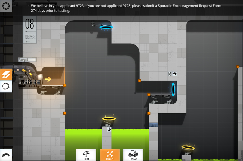 Illustration for article titled Bridge Constructor Portal Is Actually Pretty Good